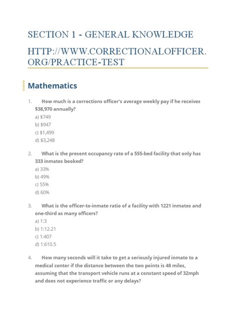 how hard is the idoc test|Correctional Officer Tests: Free Practice Questions .